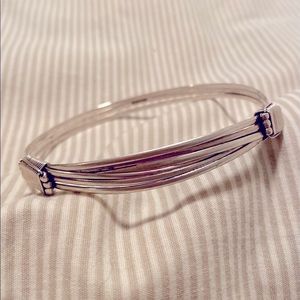 Sterling Silver Wire Adjustable Bracelet